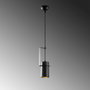 Opviq Spot - 2901 Lámpara de araña industrial negra